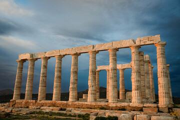Fototapeta premium Temple of Poseidon