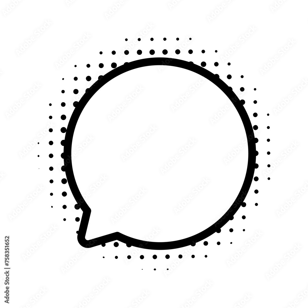 Poster speech bubble icon. chat icon.. chat message icon. communication icon.