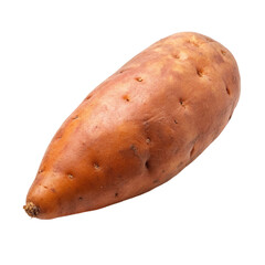 Sweet potato isolated on Transparent background.