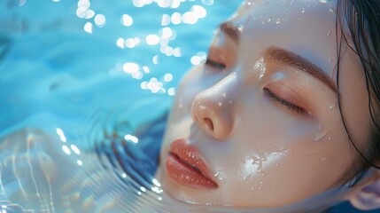 The Korean beauty company has launched a new skincare formula for the product, featuring concept photography 