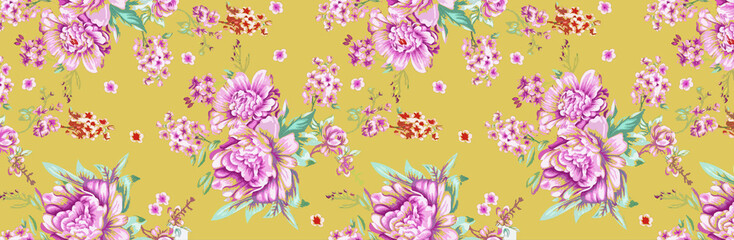 Digital And Textile Design Pattern
