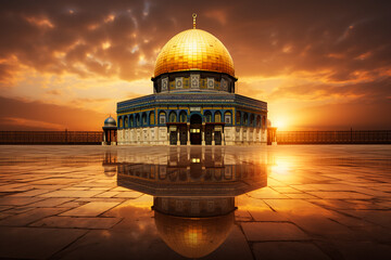 Fototapeta premium Masjid Aqsa