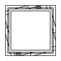 Outline Frame Border Rectangle Abstract Vector 