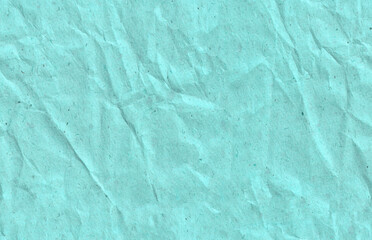 Seamless battered dark light blue kraft paper texture. Grunge rough natural page.