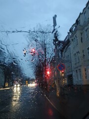 street in the city