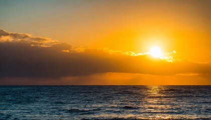 Fototapeta na wymiar Sunset over the sea. Sunset on the sea. Beautiful sunset on the sea.