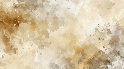 Timeless Watercolor Fusion: Nostalgic Blend of Old Paper, Marble, and Stone Accents