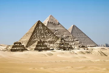 Foto op Canvas pyramids of giza © Lemar