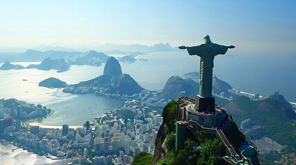 view from the mountain