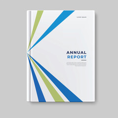 annual report business template cover design
