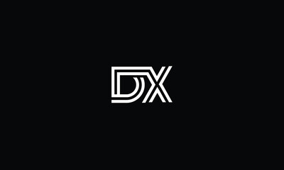 DX, XD, D, X, Abstract  Letters Logo monogram