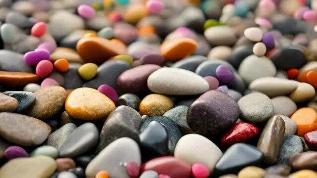 pebbles and stones