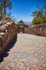 Calles del pueblo Real de Catorce, San Luis Potosí, México