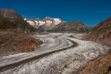 Jungfrau-Aletsch protected area, Bernese Alps, Switzerland