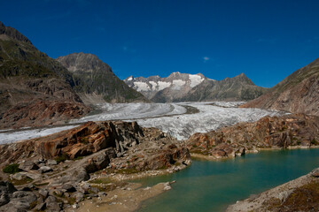 Jungfrau-Aletsch protected area, Bernese Alps, Switzerland