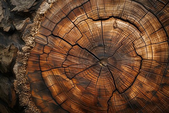 Close-Up of Intricate Wood Grain Log, wood grain patterns, natural imperfections, beauty, uniqueness