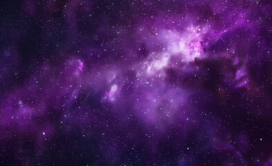 Naklejka premium abstract purple space nebula