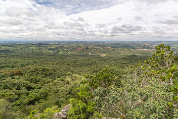 vista panorâmica da serra de São José, na cidade de Tiradentes, Estado de Minas Gerais, Brasil