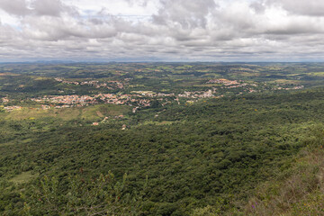 vista panorâmica da serra de São José, na cidade de Tiradentes, Estado de Minas Gerais, Brasil