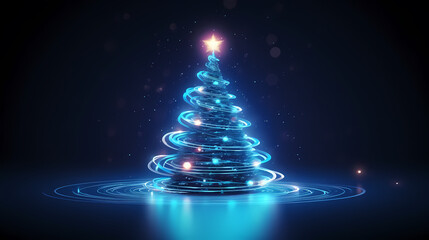 The magic of the Christmas tree meets technology