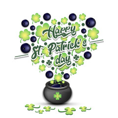 Happy St. Patricks day and bowling ball - 758438614
