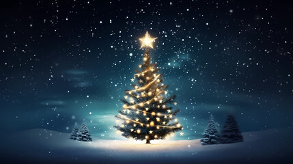 The magic of the Christmas tree meets technology