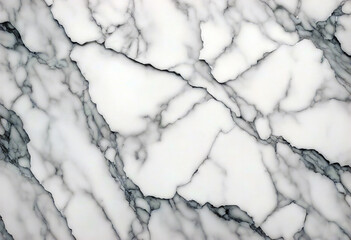 White marble texture with natural pattern for background. stock photo