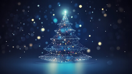 The magic of the Christmas tree meets technology