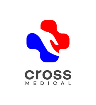 Cross medical logo Icon Brand Identity Sign Symbol Template 