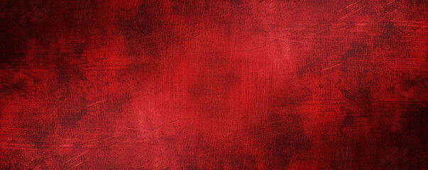 Red background with vintage grunge texture