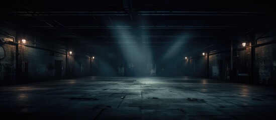Well-Lit Vacant Space - obrazy, fototapety, plakaty