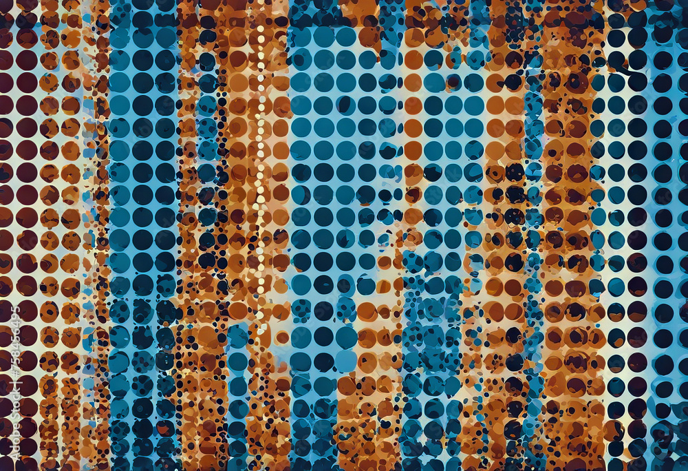 Poster half tone horizontal pattern. pop art dots background. vector illustration. stock illustrationhalf t
