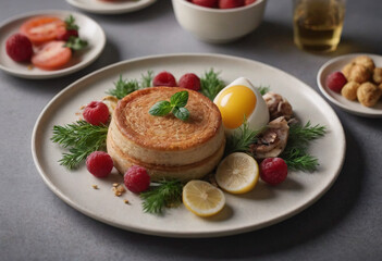 Magical Vege dessert with 5 stars