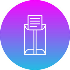 Long Envelope Icon