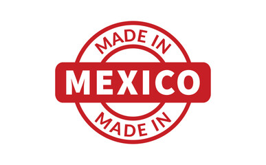 Made In Mexico Rubber Stamp