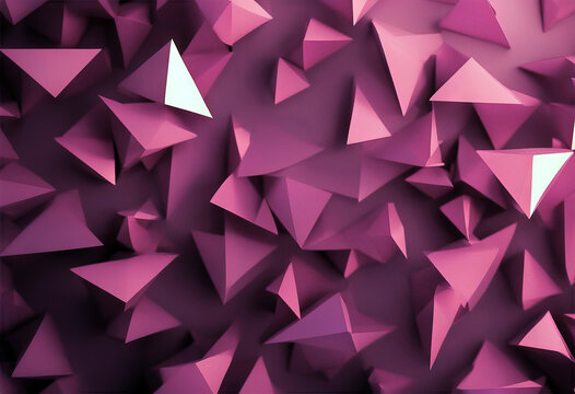 Abstract Geometric Triangles Background violet stock videoBackgrounds Geometric Shape Triangle Shape Low-Poly-Modelling Motion