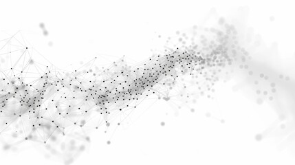 Animated Black and White Lines Forming Geometric Shapes on White Background