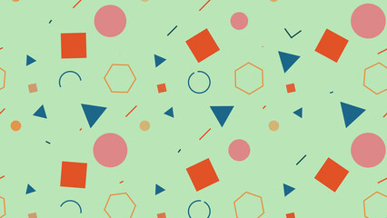 Abstract Halftone Color Texture Background