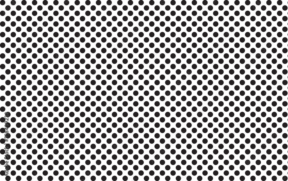 Poster dotted graph paper with grid.polka dot pattern, geometric seamless texture for calligraphy drawing o