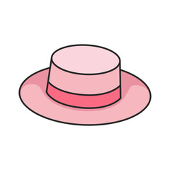hat female accessory isolated icon vector illustration design, vector illustration  graphic