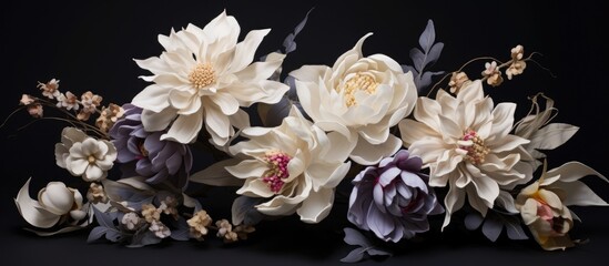 Obraz na płótnie Canvas Artificial flowers for decoration
