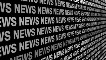 News background on black background with red news headline, breaking news, and global updates