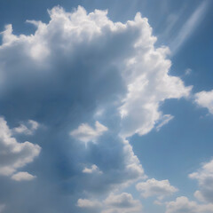 Fototapeta na wymiar Blue sky and sunlight background.