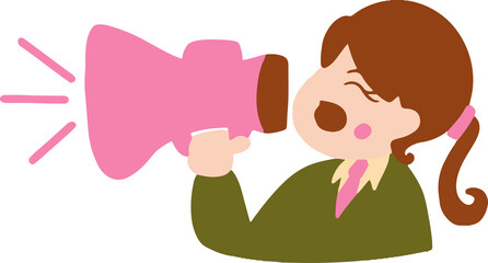 Cute girl Expression