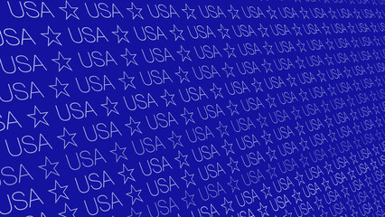 Text on white background USA text united states stars letters America background concept nation