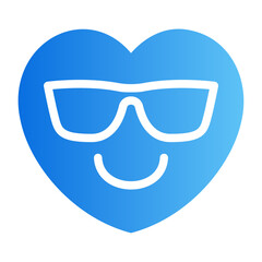 cool gradient icon