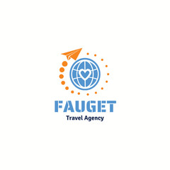Fauget business logo design