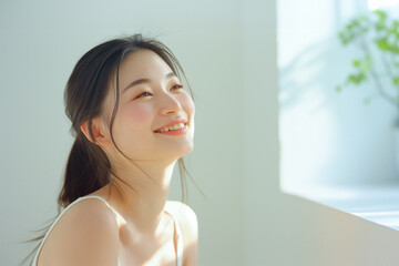 女性の美容イメージ（スキンケア・ボディケア・エステサロン）
