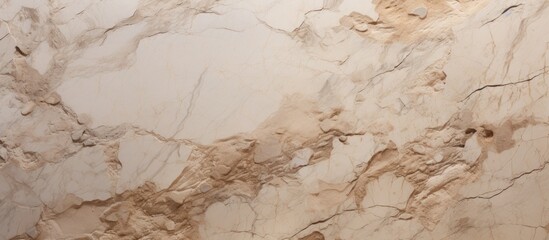 A close up of a marble counter top with a natural brown and beige marble texture resembling the...