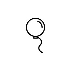 Balloon outline icon